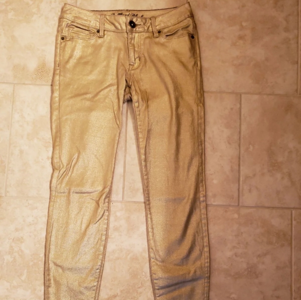 Gold jeans - Picture 3 of 4